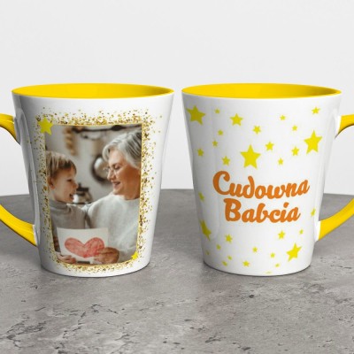 Kubek Latte Dla Babci Ze Zdjęciem