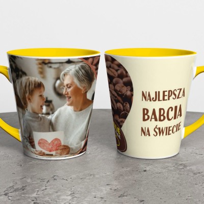 Kubek Latte Dla Babci Ze Zdjęciem