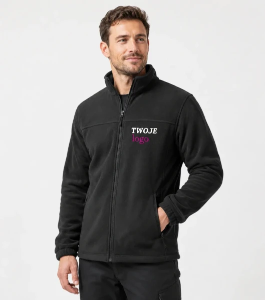 Polar Męski Jacket Z Własnym Nadrukiem