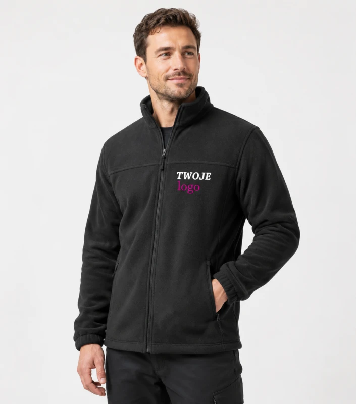 Polar Męski Jacket Z Własnym Nadrukiem