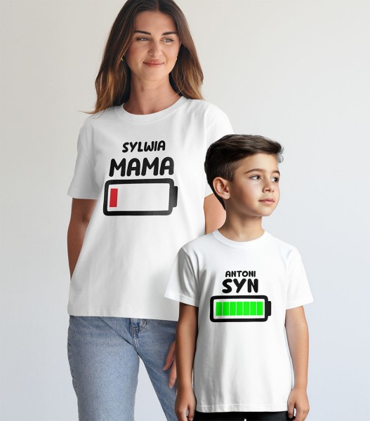 Zestaw Dla Mamy I Syna Z Imionami