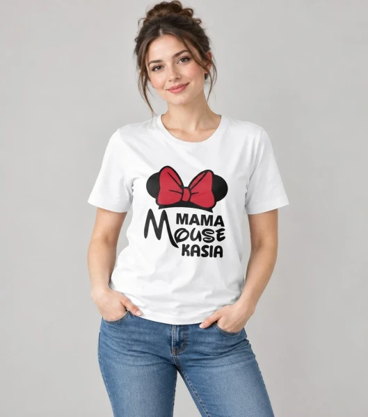 Koszulka  Dla Mamy Z Motywem Myszki Miki – miniatura 1000 × 1134