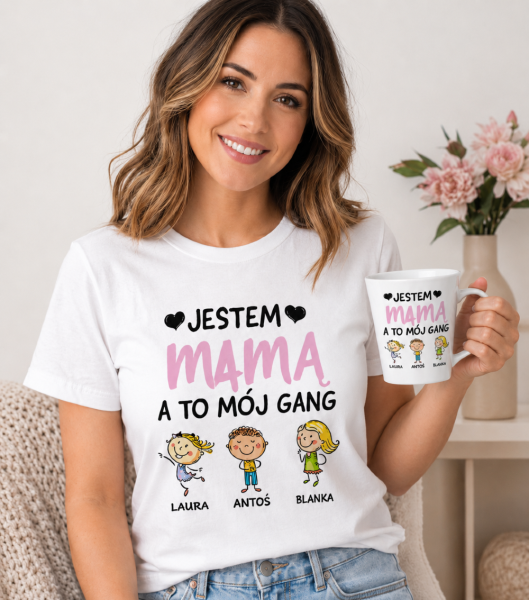 Zestaw Koszulka I Kubek Dla Mamy