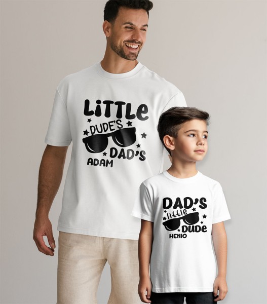 Zestaw dla Taty i Dziecka Little Dude's Dad's