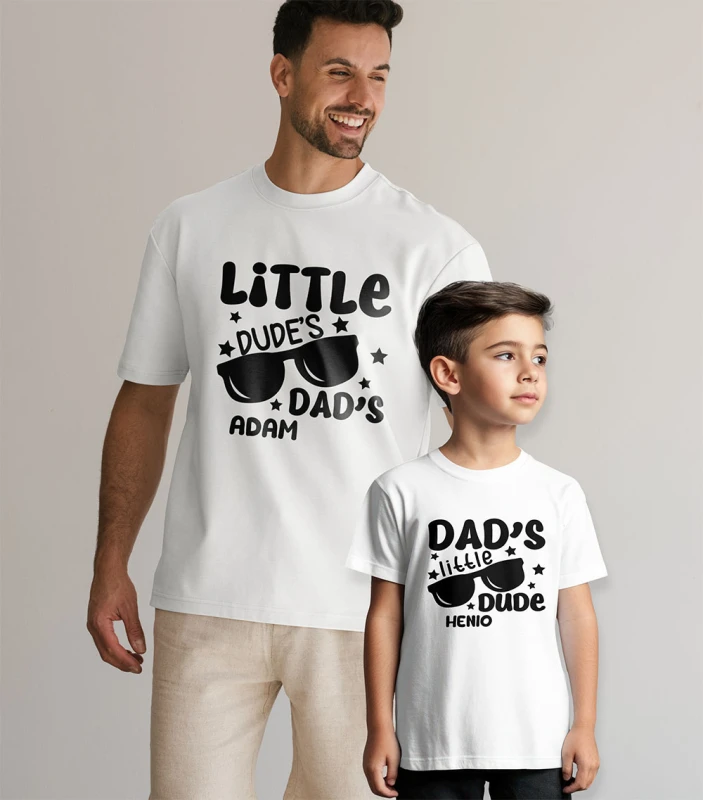 Zestaw dla Taty i Dziecka Little Dude's Dad's