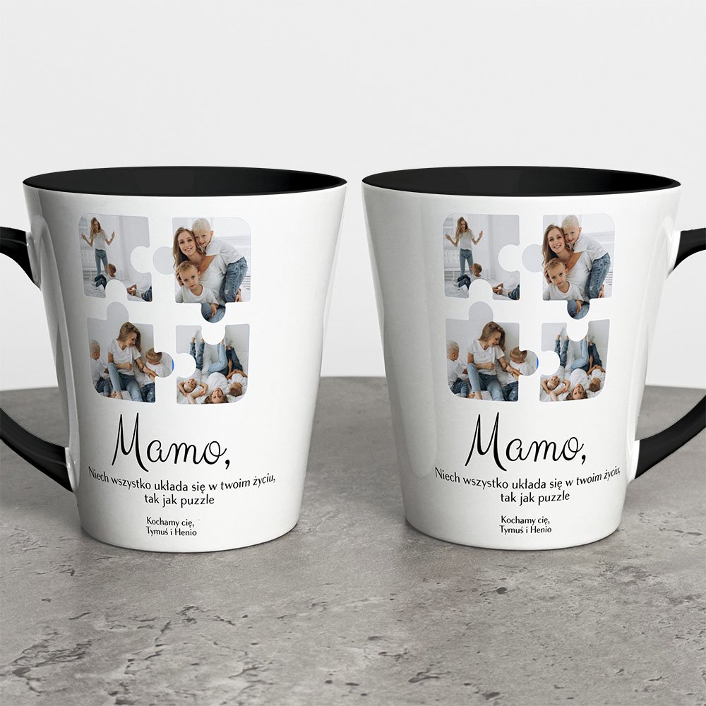 Kubek Latte Na Dzień Mamy Ze Zdjęciami I Imieniem