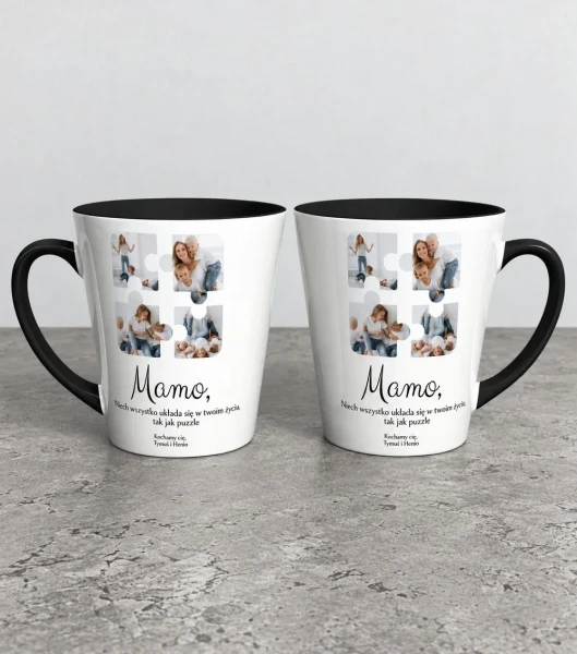 Kubek Latte Na Dzień Mamy Puzzle – miniatura 1000 × 1134