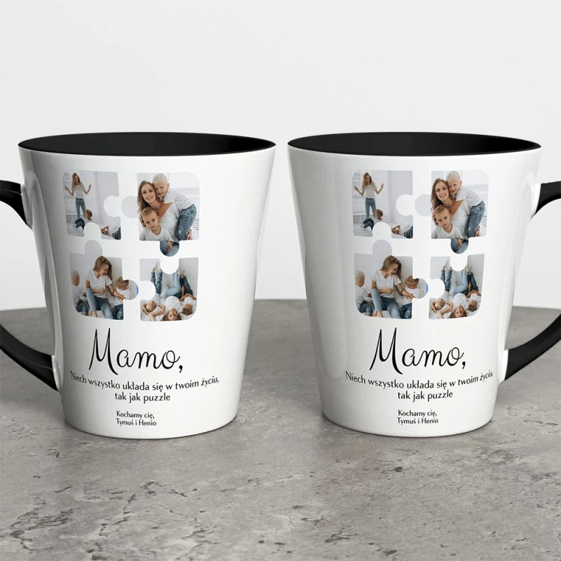 Kubek Latte Na Dzień Mamy Ze Zdjęciami I Imieniem