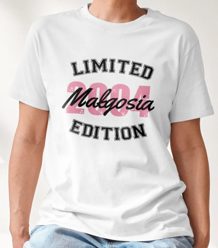 Koszulka Damska Prezent Na Urodziny Limited Edition