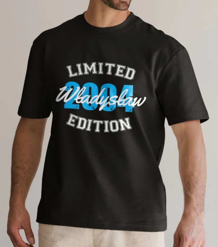 Koszulka Męska Prezent Na Urodziny Limited Edition