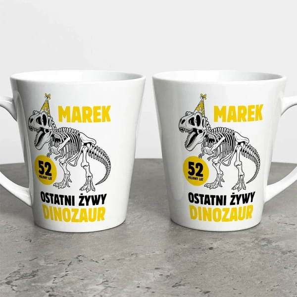 Kubek Latte Prezent Na Urodziny Ostatni Żywy Dinozaur