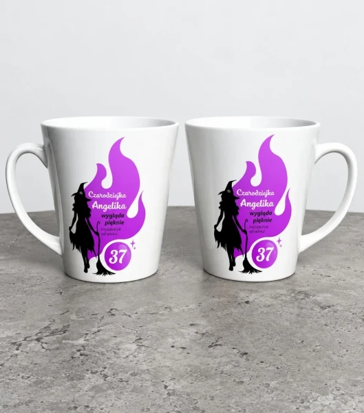 Kubek Latte Prezent Na Urodziny Czarodziejka – miniatura 1000 × 1134