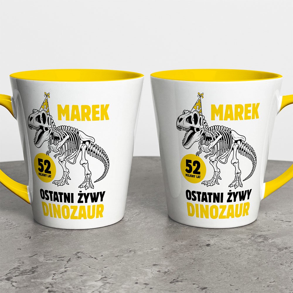 Kubek Latte Prezent Na Urodziny Ostatni Żywy Dinozaur