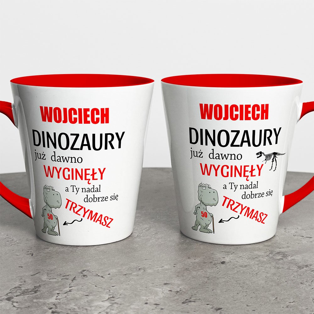Kubek Latte Prezent Na Urodziny Dinozaury Wyginęły