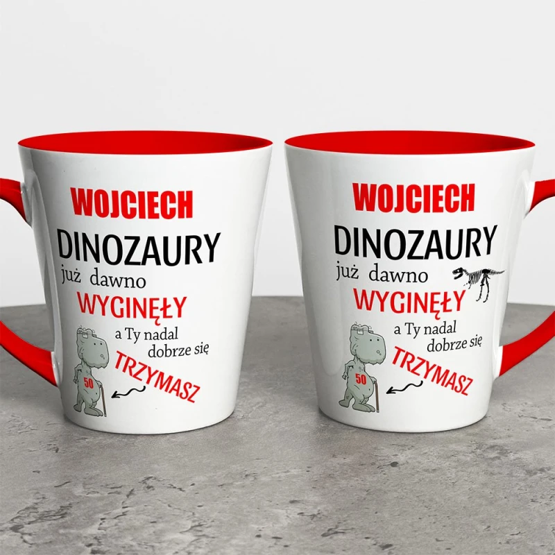 Kubek Latte Prezent Na Urodziny Dinozaury Wyginęły