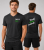 Koszulka Męska T-shirt Slim Fit V-neck Z Własnym Nadrukiem