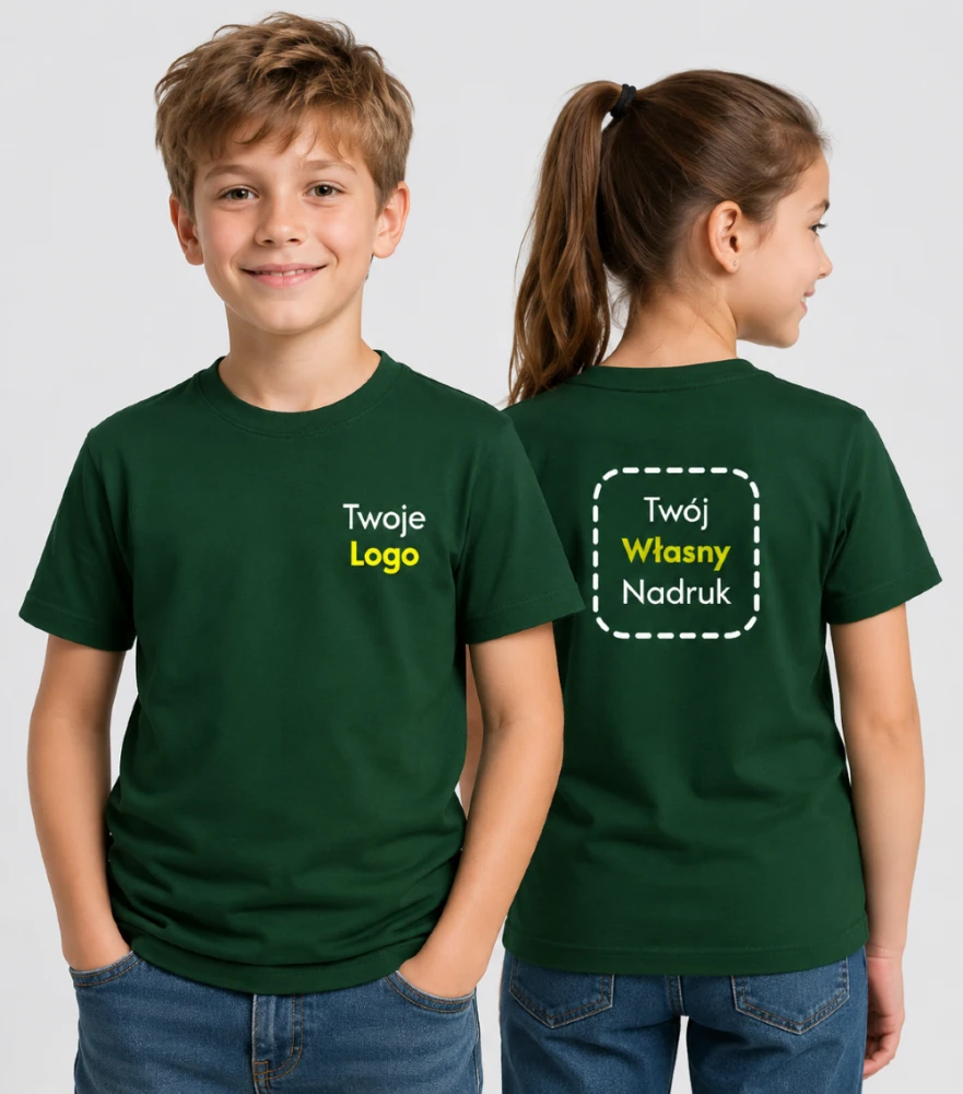 Koszulka Dziecięca T-shirt Z Własnym Nadrukiem - Classic New