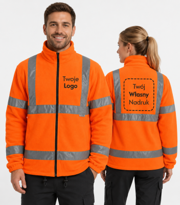 Polar Unisex z Własnym Nadrukiem 280g – HV Fleece Jacket