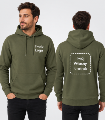 Bluza Męska z Własnym Nadrukiem 280g - Moon