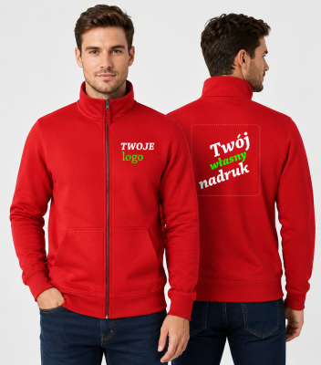 Bluza Męska z Własnym Nadrukiem 300g - Adventure