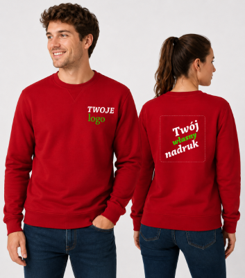 Bluza Unisex z Własnym Nadrukiem 280g - Sweater