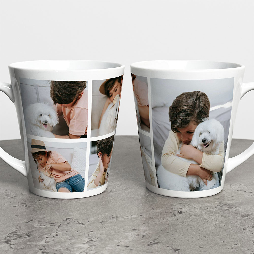 Foto Kubek Latte Ze Zdjęciami