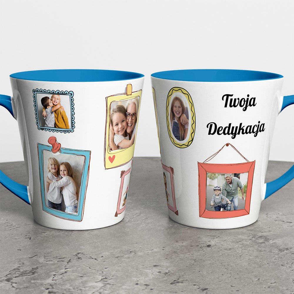 Foto Kubek Latte Ze Zdjęciami I Dedykacją