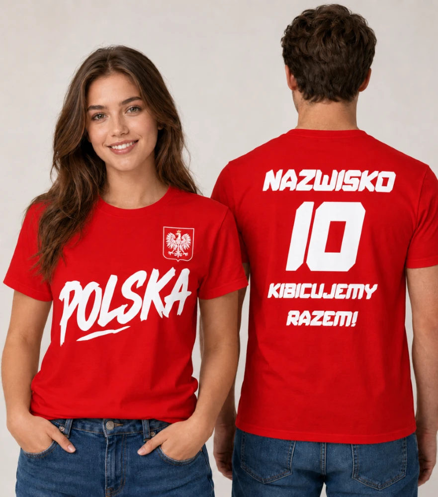 Koszulka Unisex Kibicujemy Razem