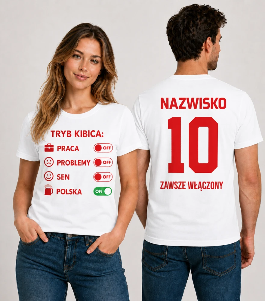 Koszulka Unisex Tryb Kibca Zawsze Włączony