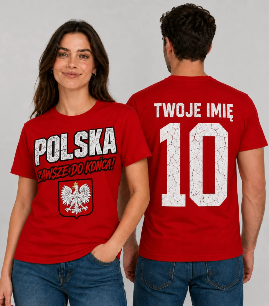 Koszulka Unisex Kibica Zawsze Do Końca