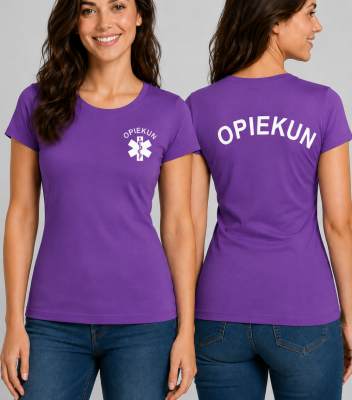 Koszulka Damska Opiekun 160g - Basic