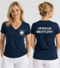 Koszulka V-neck Damska Opiekun Medyczny 180g - Dream