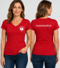 Koszulka V-neck Damska Fizjoterapeuta 180g - Fit V-neck