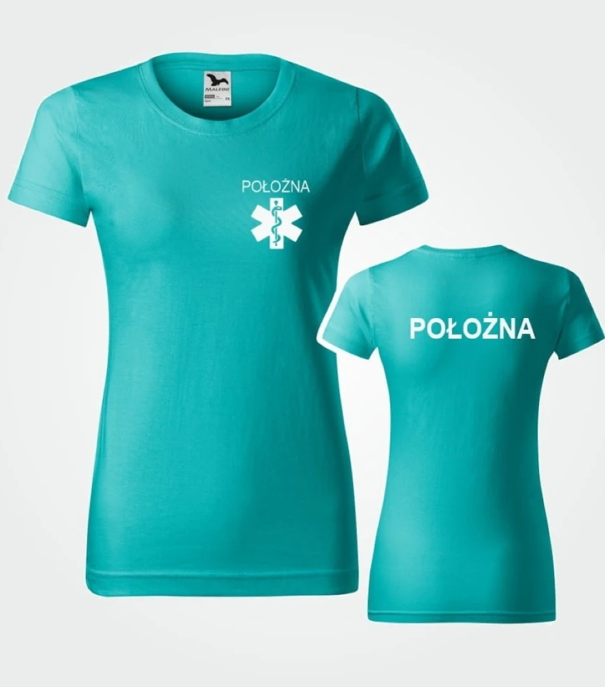 Koszulka Damska Położna 160g - Basic