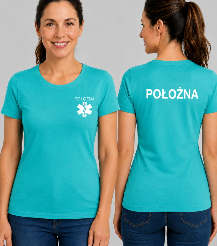 Koszulka Damska Położna 160g - Basic