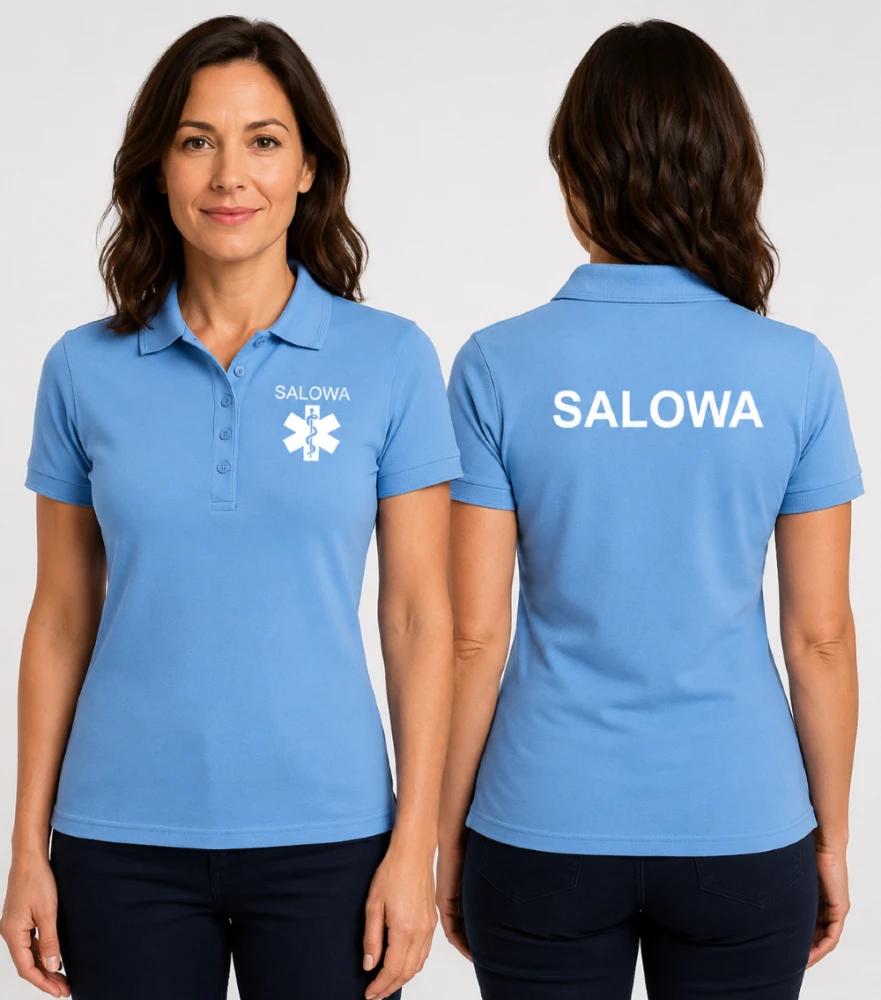 Koszulka Polo Damska Salowa 200g - Pique
