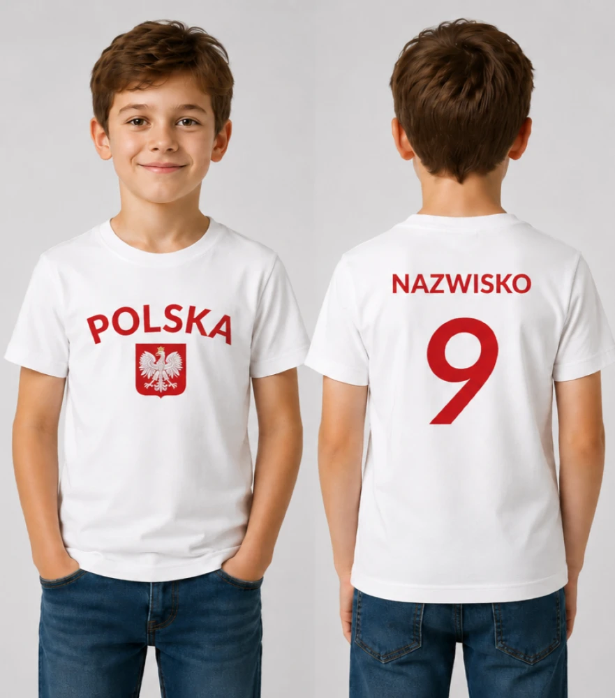 Koszulka Dziecięca Piłkarska Kibica