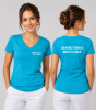 Koszulka V-neck Damska Sekretarka Medyczna 180g - Dream