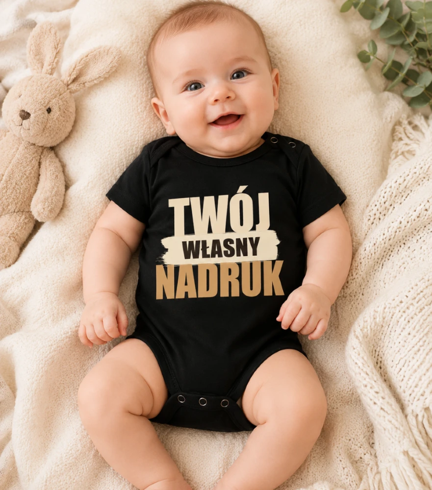 Body Dziecięce Z Własnym Nadrukiem