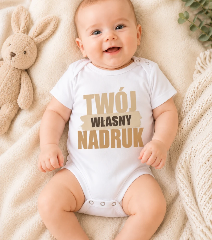 Body Dziecięce Z Własnym Nadrukiem
