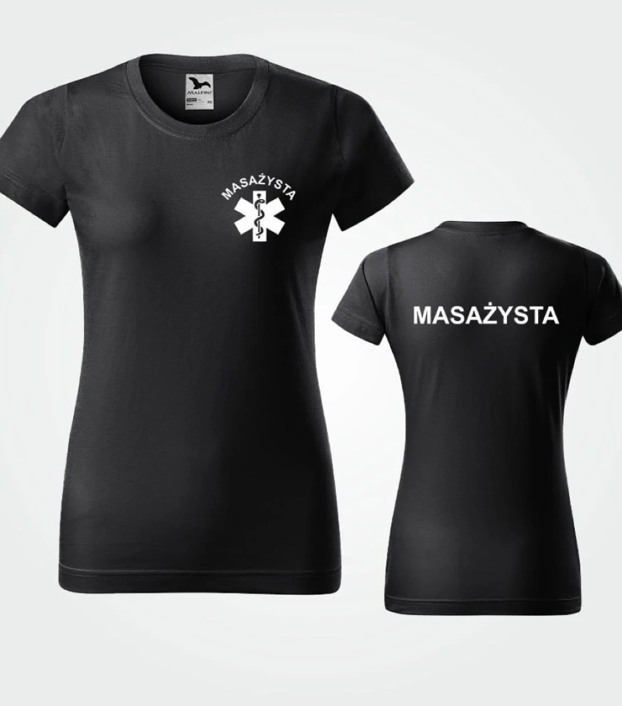 Koszulka Damska Masażysta 160g - Basic