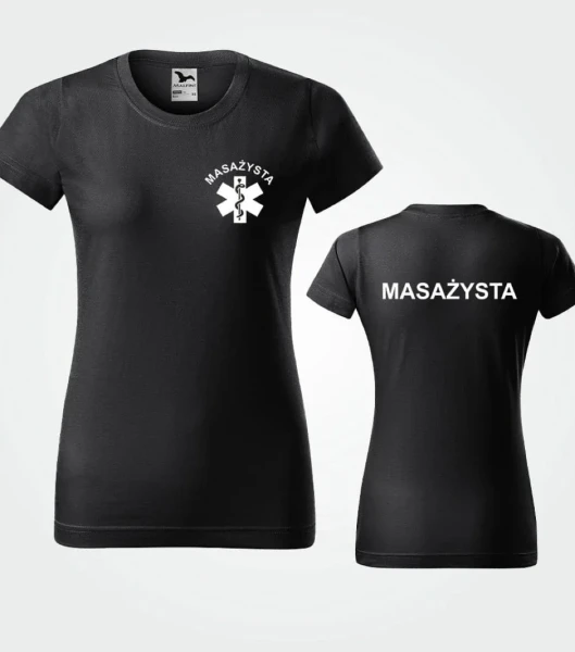 Koszulka Damska Masażysta 160g - Basic