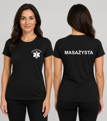 Koszulka Damska Masażysta 160g - Basic