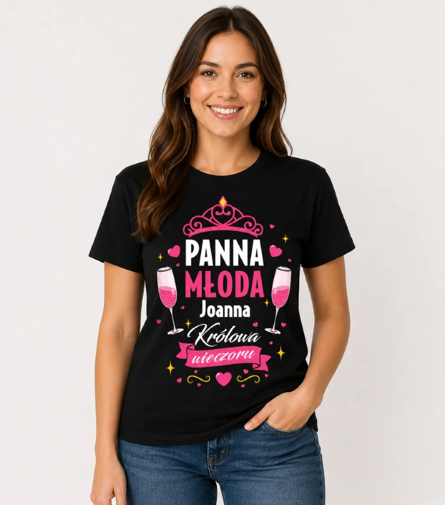 Koszulka Panna Młoda Królowa Wieczoru