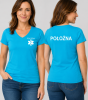 Koszulka V-neck Damska Położna 180g - Dream