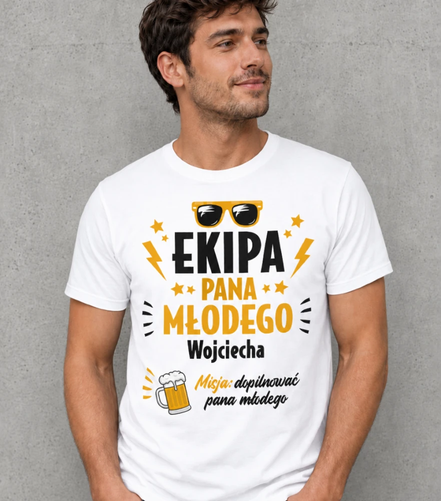 Koszulka Dla Ekipy Pana Młodego