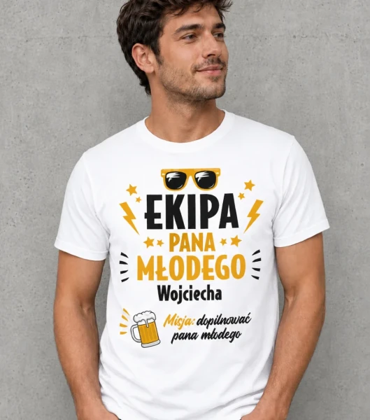 Koszulka Dla Ekipy Pana Młodego