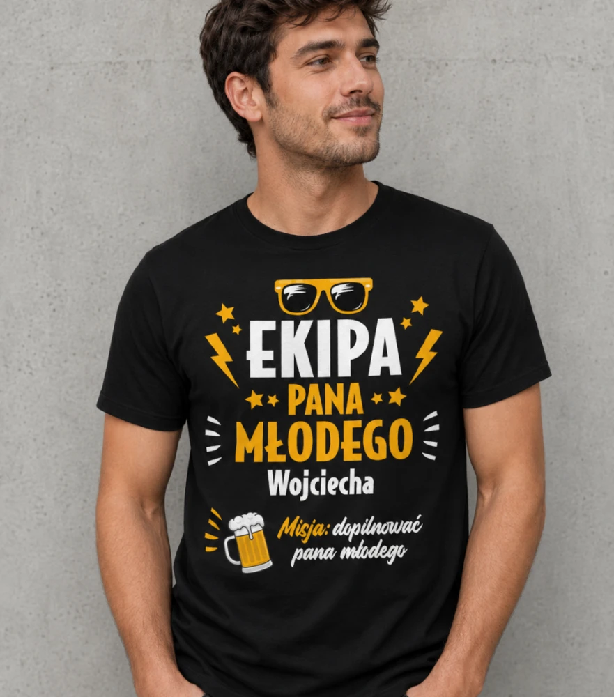 Koszulka Dla Ekipy Pana Młodego