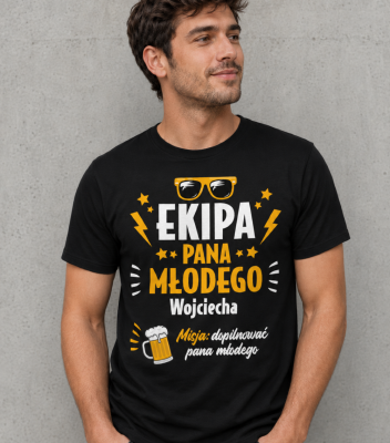 Koszulka Dla Ekipy Pana Młodego 