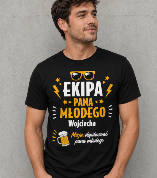 Koszulka Dla Ekipy Pana Młodego